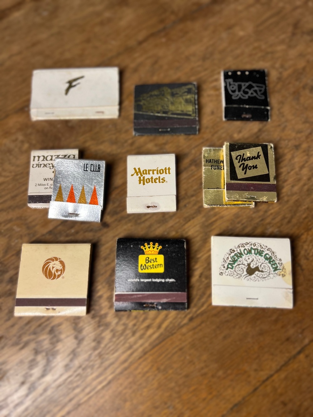 Assorted Vintage Matchbooks - Hotels, Casinos